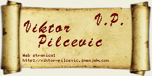 Viktor Pilčević vizit kartica